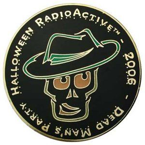 Arizona 2006 Halloween RadioActive Glow in the Dark Skull Geocoin Challenge Coin